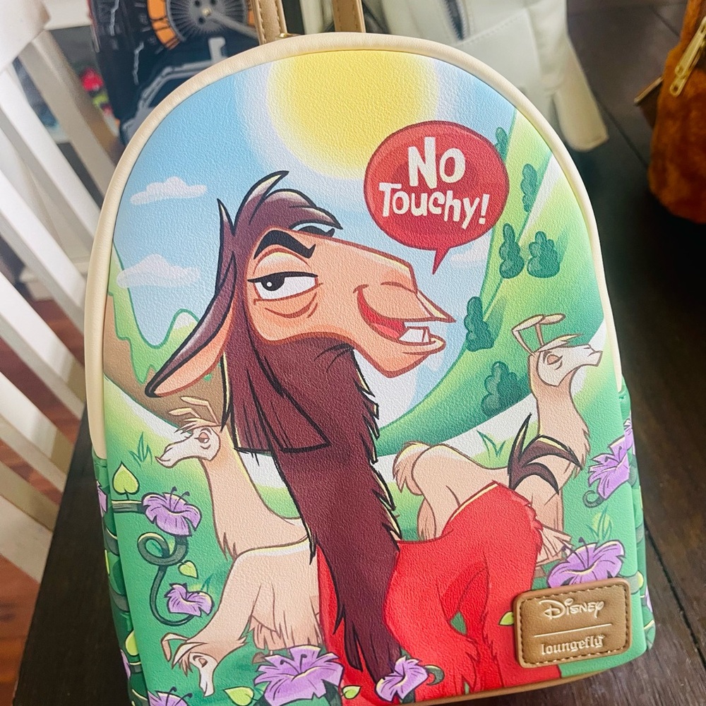 NWT Disney Loungefly Emperor's New Groove Backpack